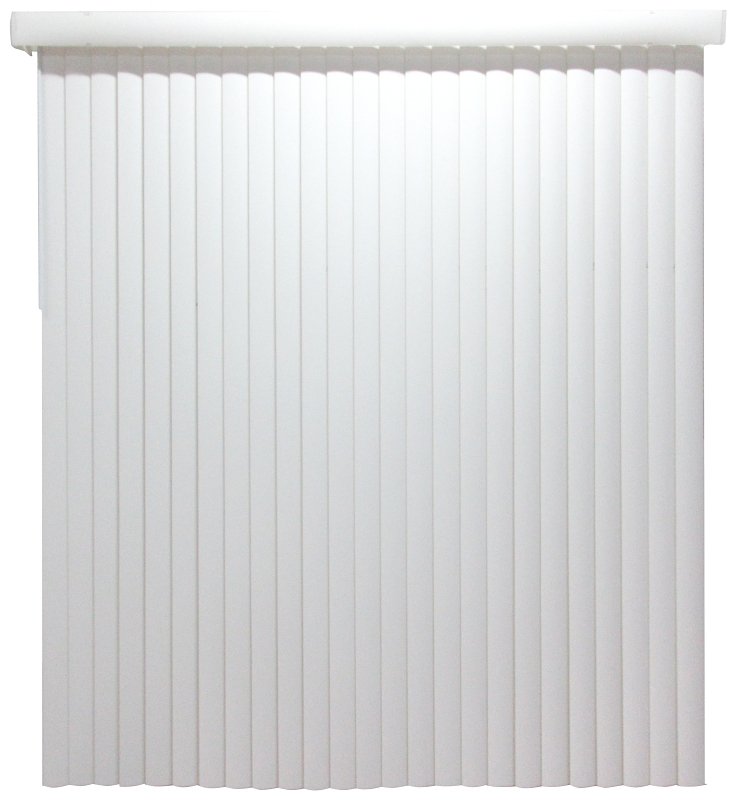 [4023107] BLIND VERT VINYL WHITE 78X84IN