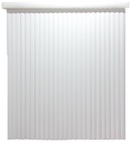 BLIND VERT VINYL WHITE 78X84IN