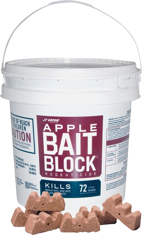 BLOCK BAIT RAT/MICE APPLE 9LB 