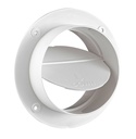 BLOCK DRAFT INLINE DAMPER 4IN 