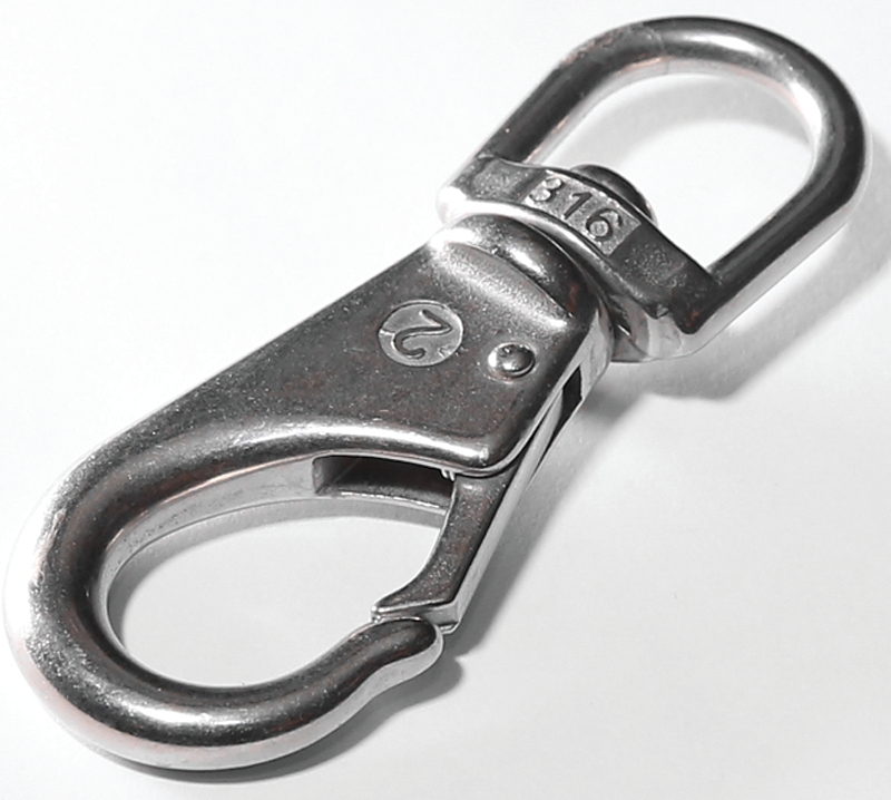 BOAT SNAP SS RNDEYE SWVL NO2  