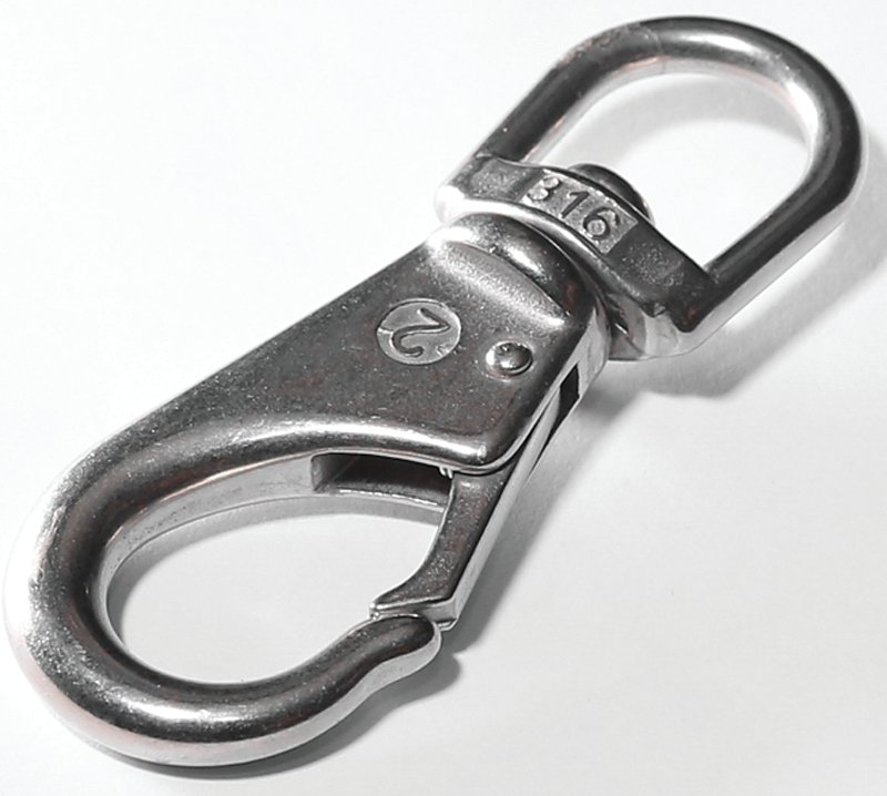 BOAT SNAP SS RNDEYE SWVL NO2  