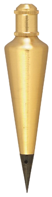 BOB PLUMB CONE BRASS 8 OZ     