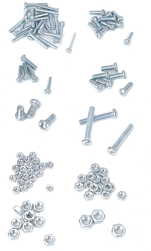BOLT & NUT ASSORTMENT 100PCS  