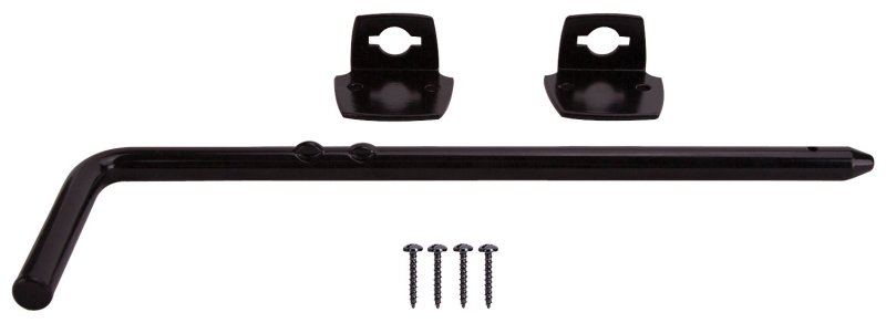 [1073543] BOLT CANE BLACK STEEL 12IN    