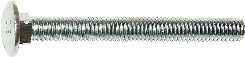 BOLT CARRIAGE ZINC 1/2X8      