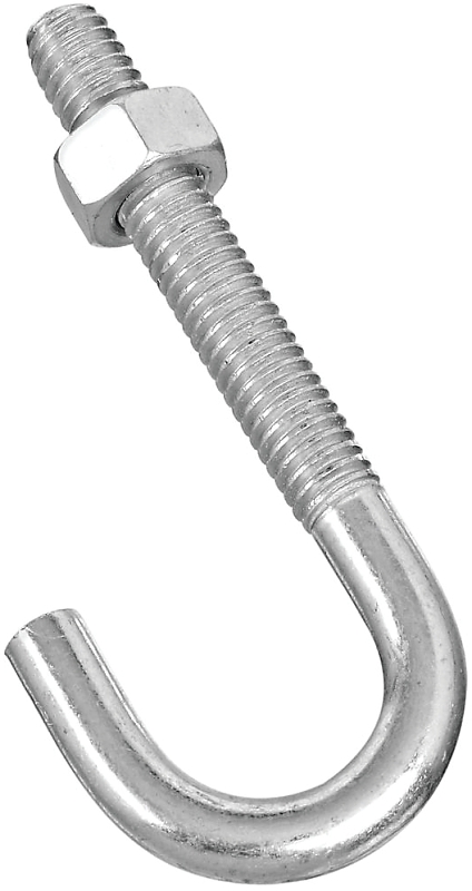 BOLT J-HOOK 5/16X3IN ZINC     