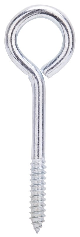 BOLT LAG EYE 3/8X6IN BRT ZN   