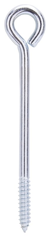 BOLT LAG EYE 3/8X8IN BRT ZN   