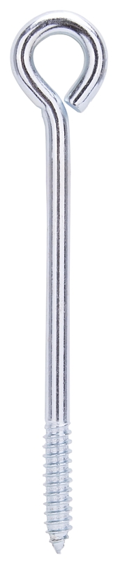 BOLT LAG EYE 3/8X8IN BRT ZN   