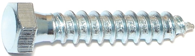 BOLT LAG HEX ZINC 3/8X2       