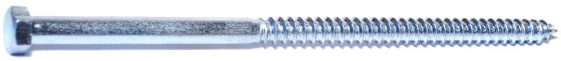 BOLT LAG HEX ZINC 3/8X8       