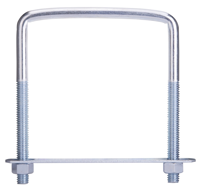 BOLT U SQUARE 3/8X4X5IN STEEL 