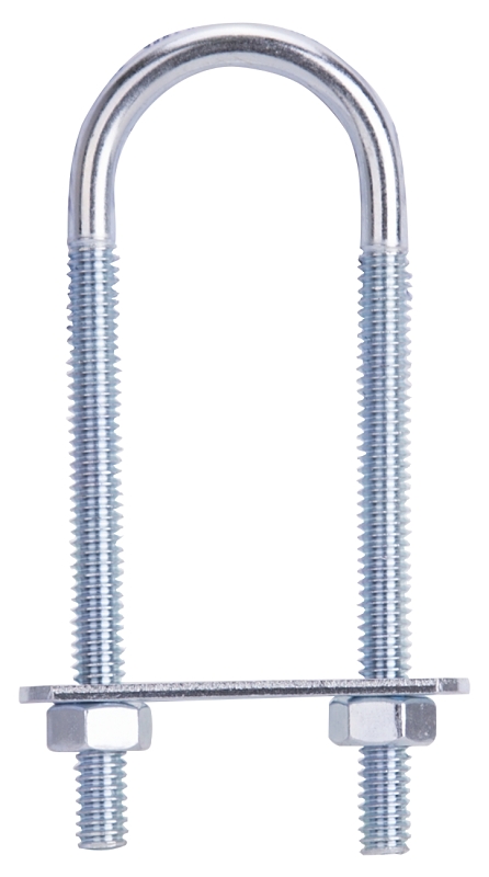 BOLT U STEEL 1/4X1-1/8X3.5 ZN 