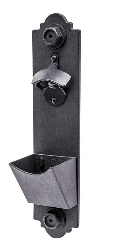 BOTTLE OPENER DECORATIVE BLACK