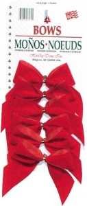 [1924109] BOW RED VLVT 2LP 6 PACK       