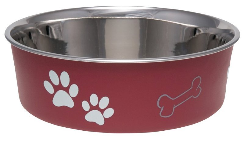 BOWL BELLA MEDIUM MERLOT      