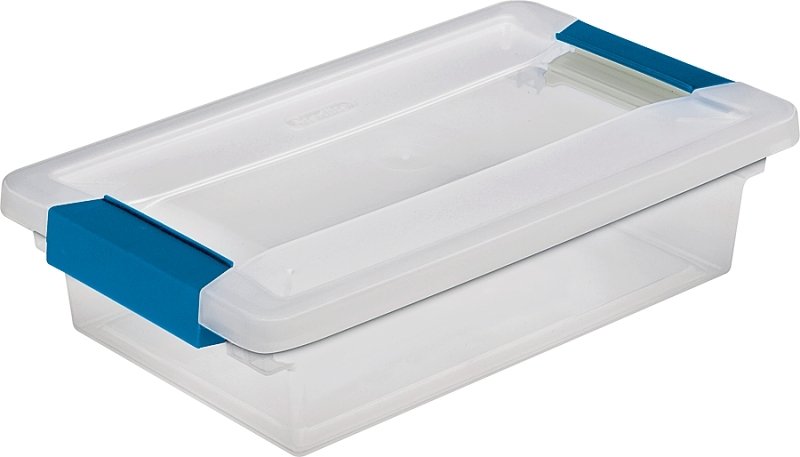 [2340966] BOX CLIP SMALL CLEAR          