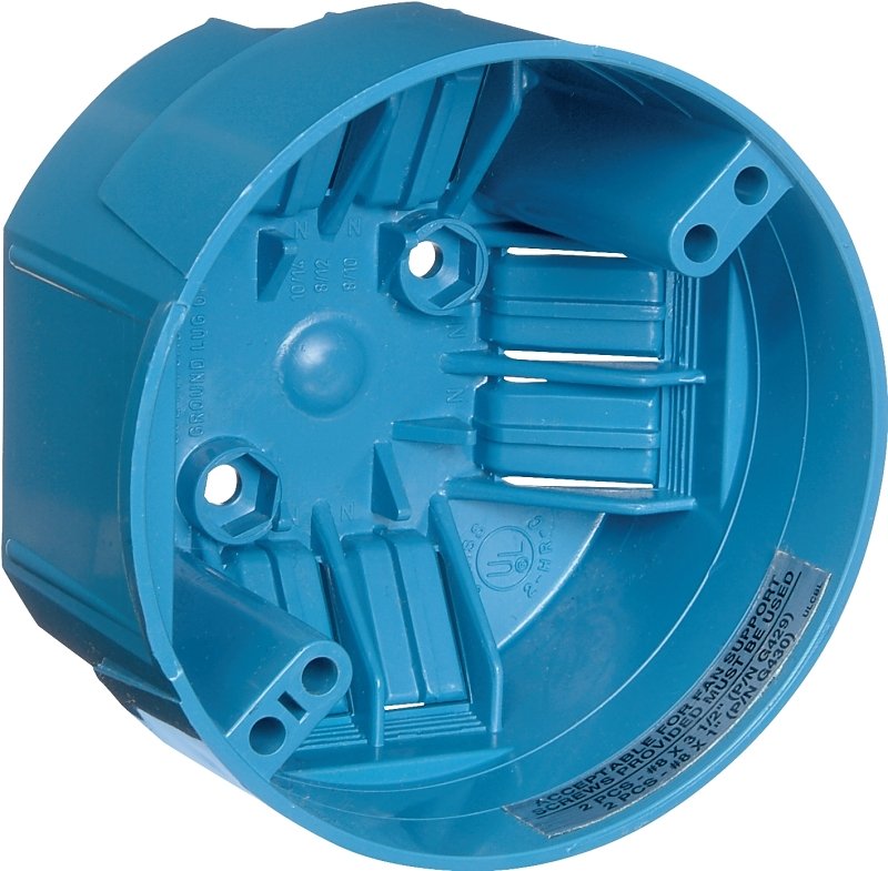 BOX FAN/FIXT PVC ROUND NEW/OLD