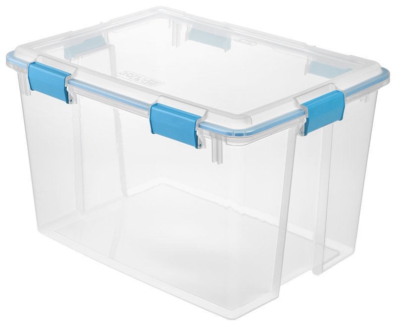 [5364039] BOX GASKT W/LATCH LID CLR 80QT