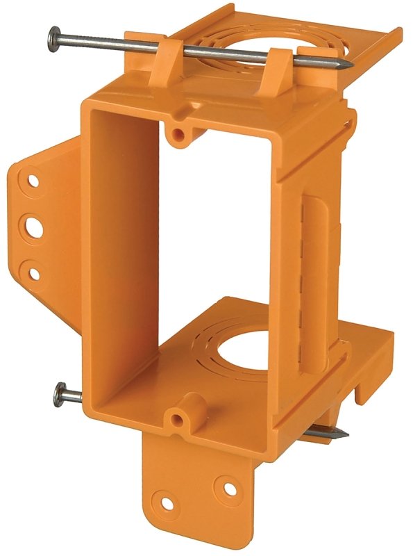 BOX OUTLET PVC 1G LV STRCD CBL