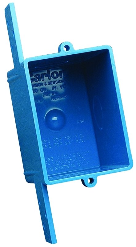 BOX OUTLET PVC 1GNG ENT NEW/IN