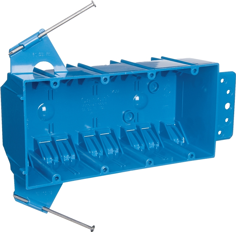 BOX OUTLET PVC 4G NEW WRK 55CU