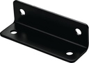 BRACE CORNER 1.6X5X1/8 BLK STL