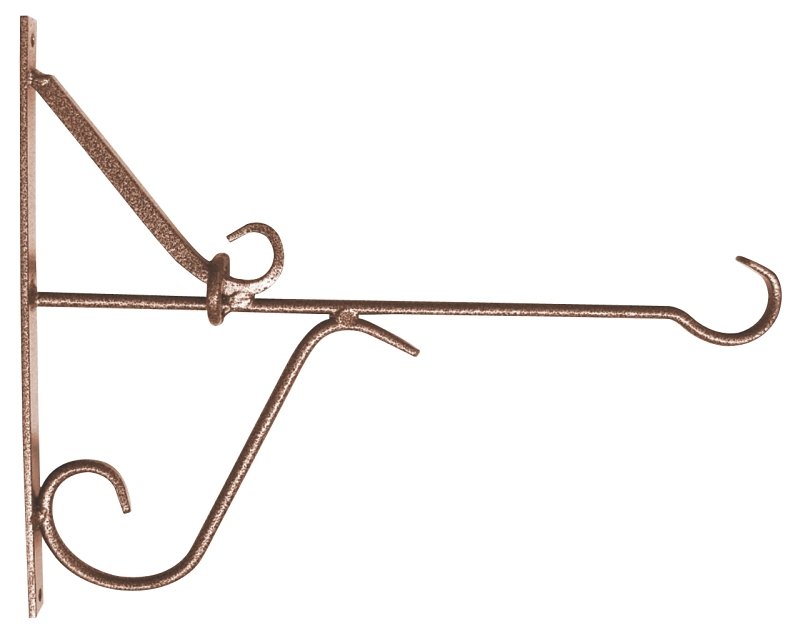 BRACKET HANGING PLANT BRZ 12IN