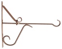 BRACKET HANGING PLANT BRZ 12IN