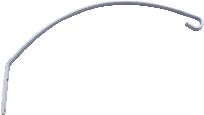 BRACKET PLANT ARCH WHITE 12IN 