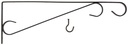BRACKET PLANT HANGING 15IN    