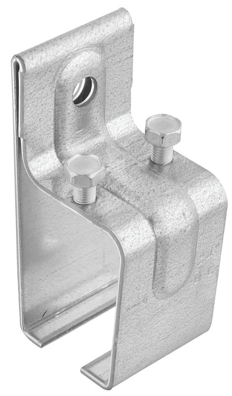 [1250489] BRACKET RAIL BARN DOOR GALV   