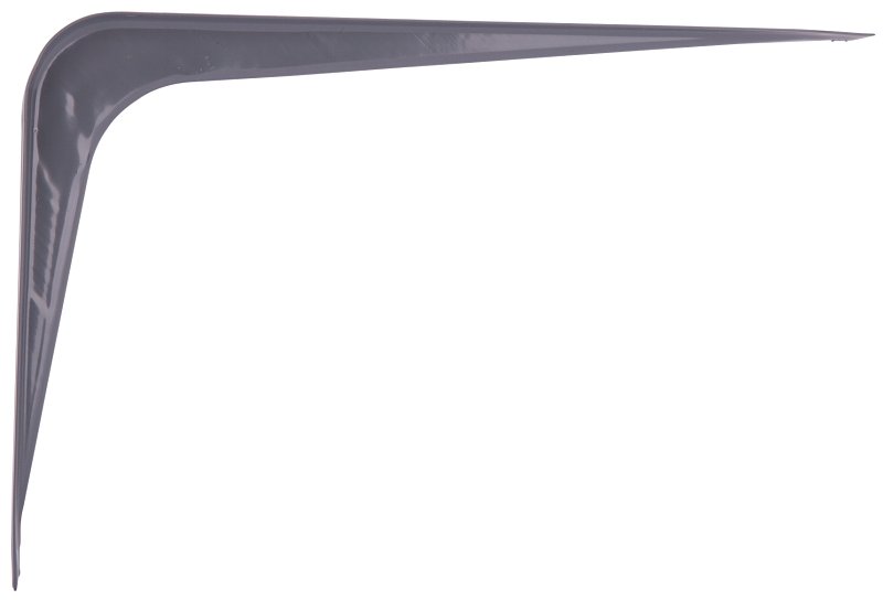BRACKET SHELF 6INX8IN GRAY    