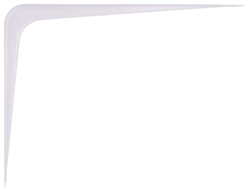 BRACKET SHELF 8INX10IN WHITE  