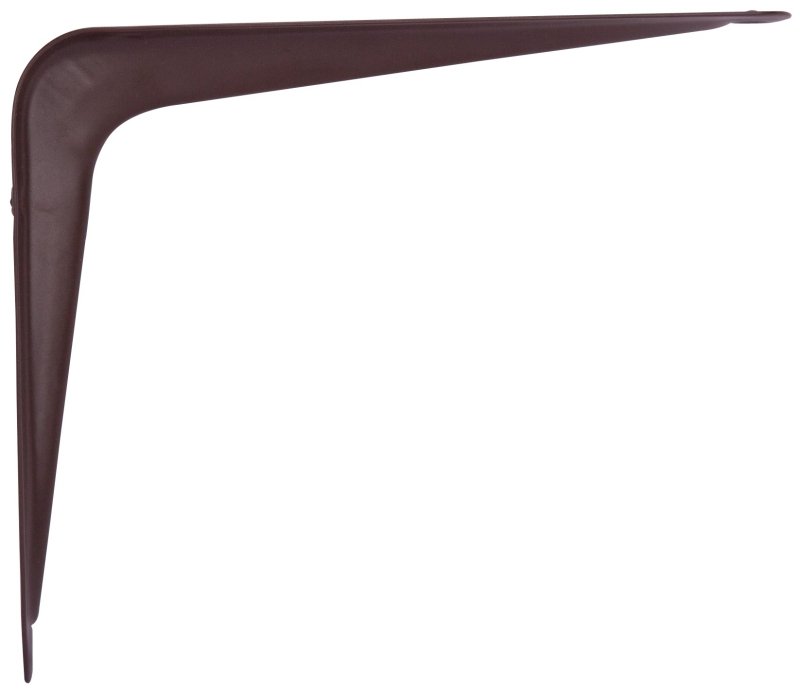 BRACKET SHELF CHOCOLATE 4X5IN 