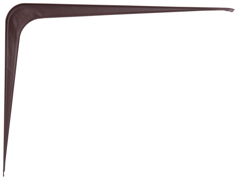BRACKET SHELF CHOCOLATE 8X10IN