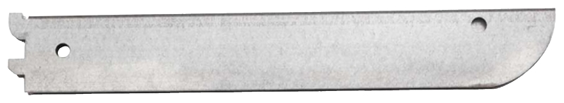 BRACKET SHELF DBL STL 14IN WHT