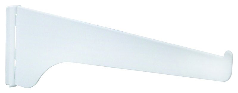 BRACKET SHELF STEEL WHITE 16IN