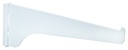 BRACKET SHELF STEEL WHITE 16IN