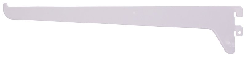 BRACKET SHELF UNTRK WHT 12IN  
