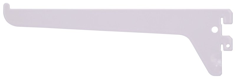 BRACKET SHELF UNTRK WHT 8IN   