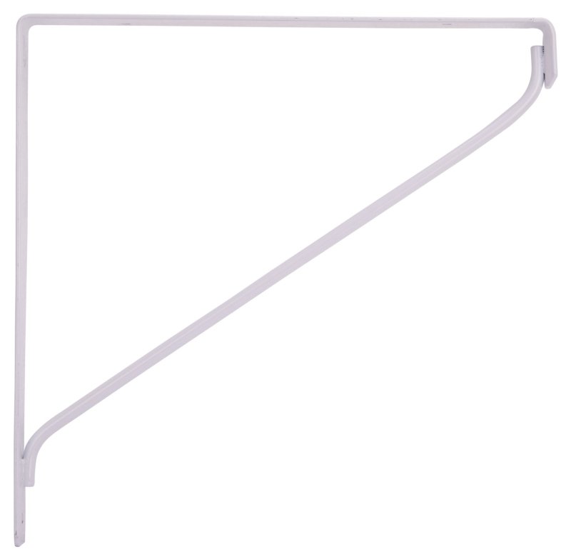 BRACKET SHELF WHITE 10-7/8IN  