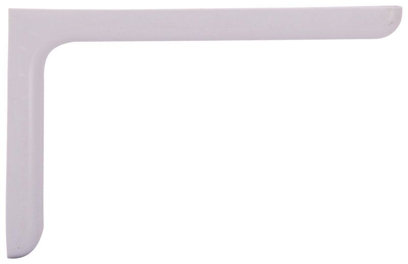 BRACKET SHELF WHITE 10IN      