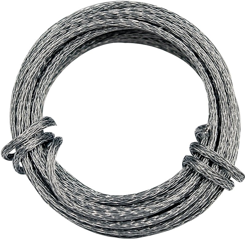 BRAIDED WIRE GALV 9'20LB      