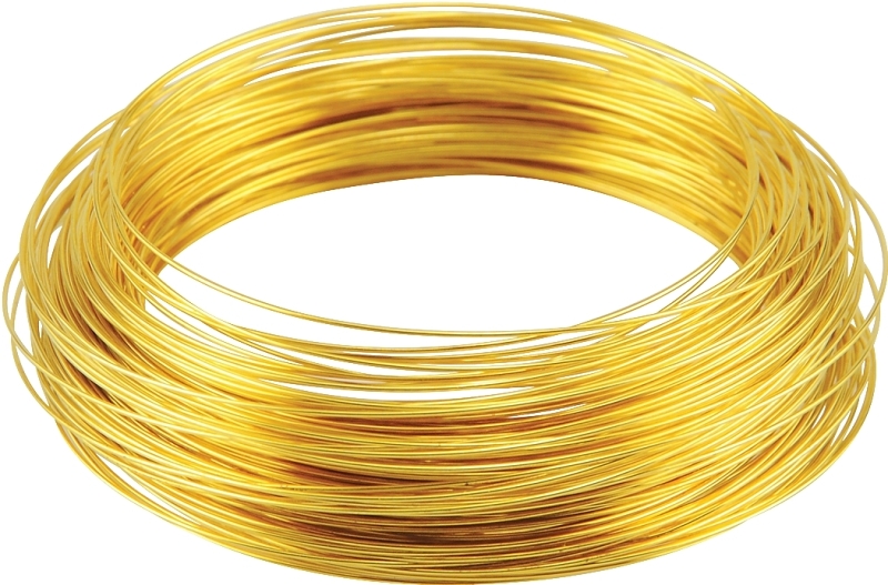 BRASS WIRE 28GA 75 FT         