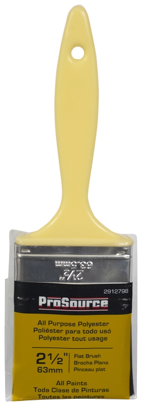 BRUSH FLAT POLY ECONOMY 2.5IN 