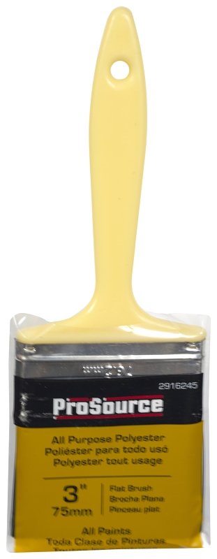 BRUSH FLAT POLY ECONOMY 3IN   