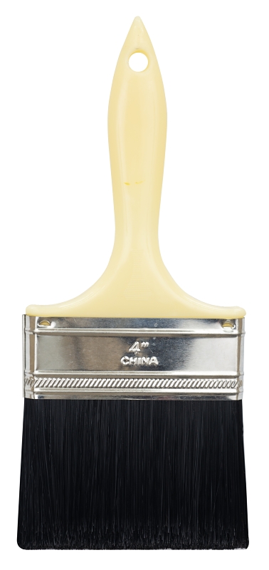 BRUSH FLAT POLY ECONOMY 4IN   