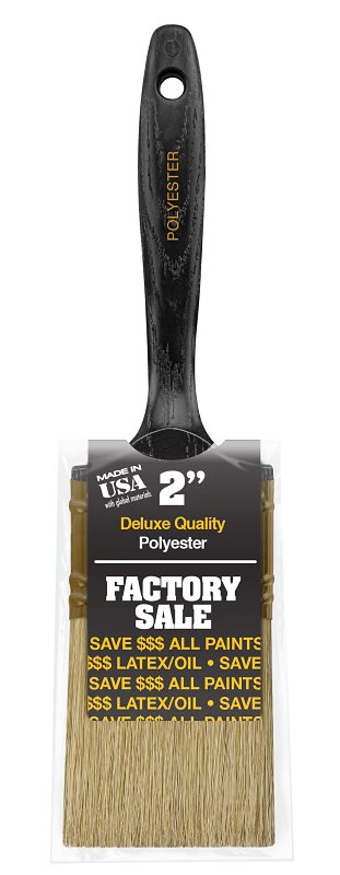 BRUSH PAINT GOLD POLYESTER 2IN